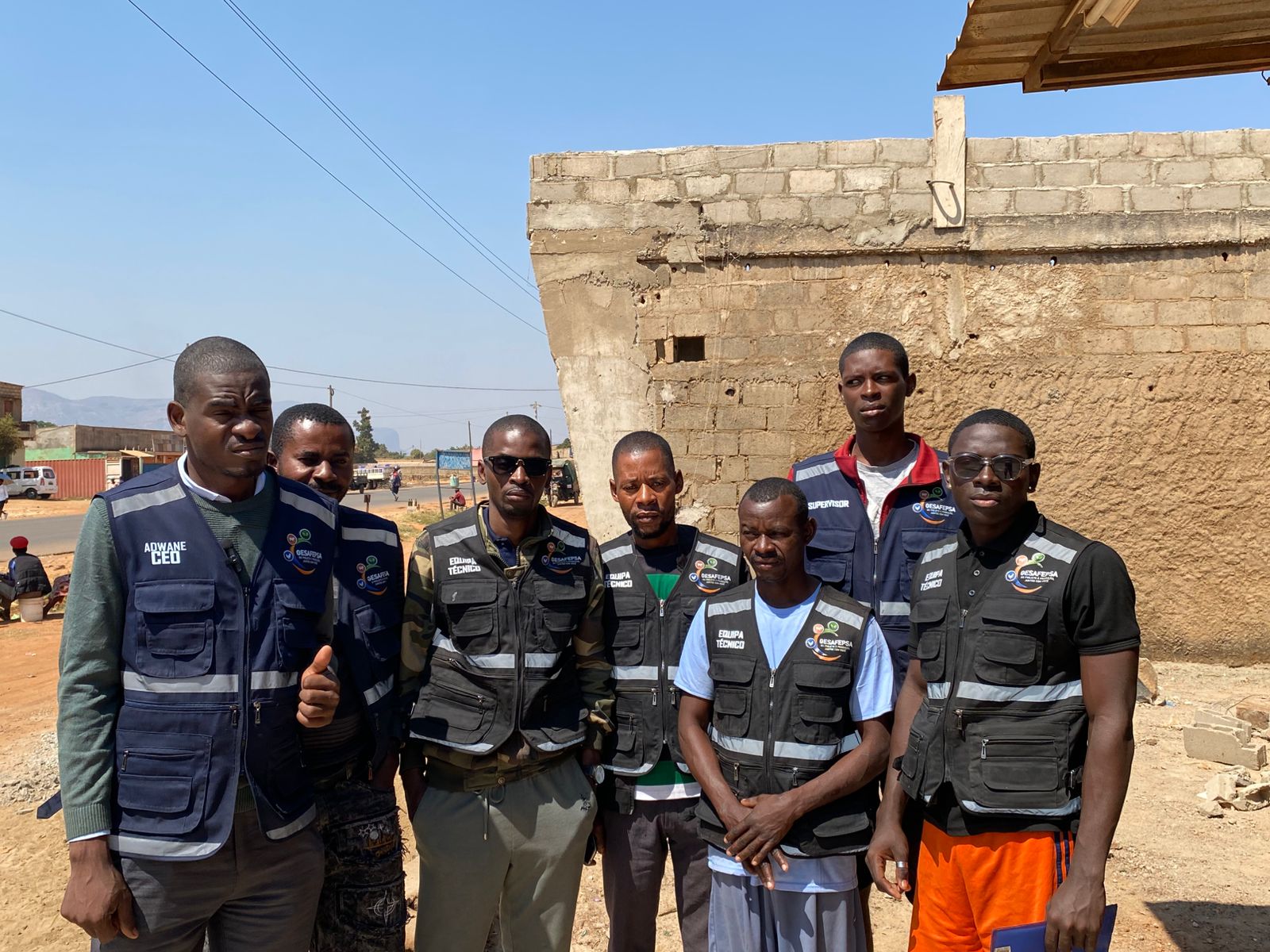 Equipa Gesafepsa em obra