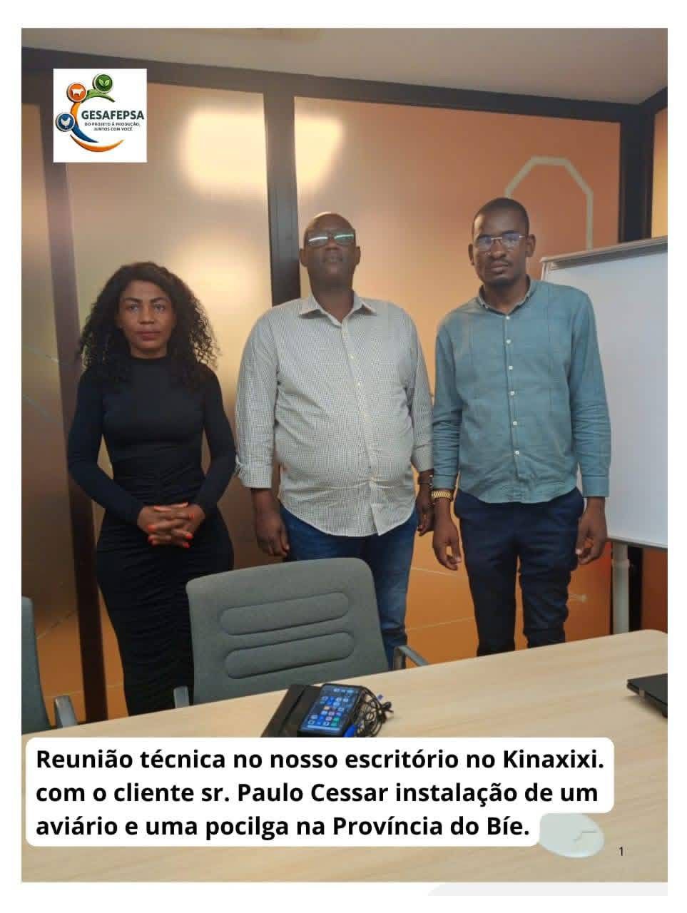 Reunião técnica com cliente